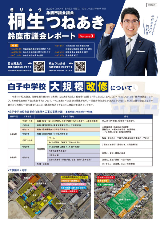 桐生つねあき 鈴鹿市議会レポート Vol.3